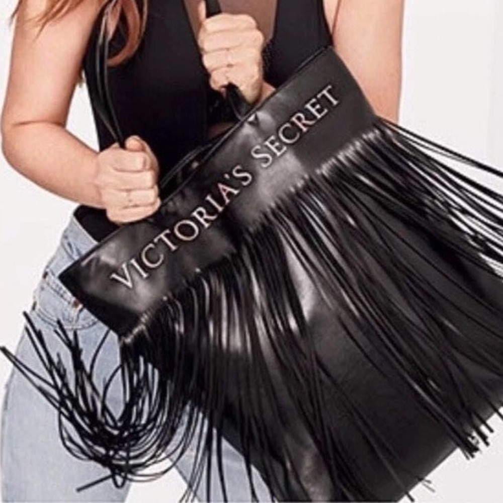 Limited edition Victoria’s Secret fringe tote